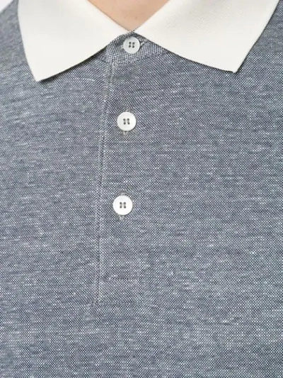 Shop Cerruti 1881 Classic Polo Shirt In Grey