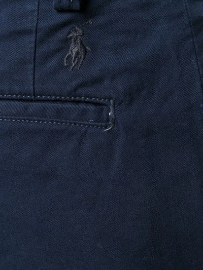 Shop Polo Ralph Lauren Slim Fit Chino Shorts In Blue