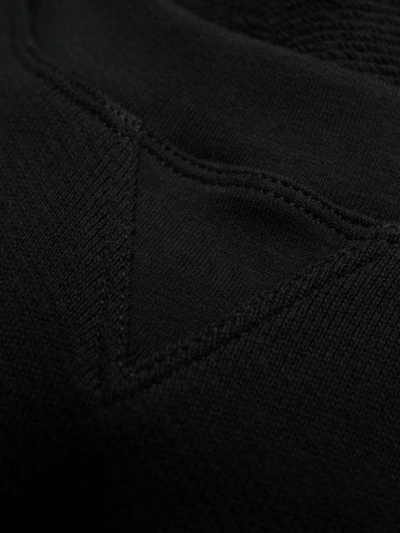 Shop Loewe Logo Embroidered Sweatshirt - Black
