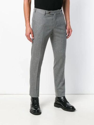 Shop Pt01 Slim Fit Chinos In Grey