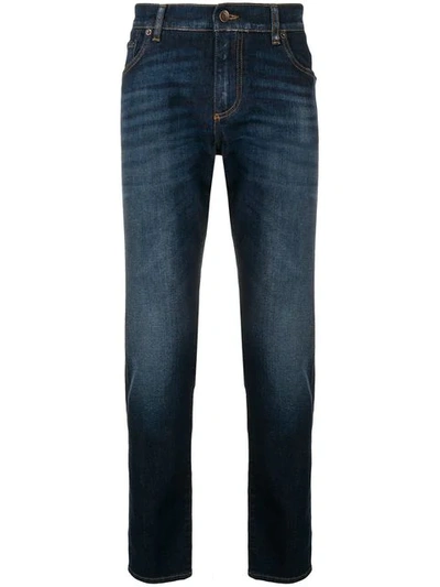 Shop Dolce & Gabbana Straight-leg Jeans In Blue