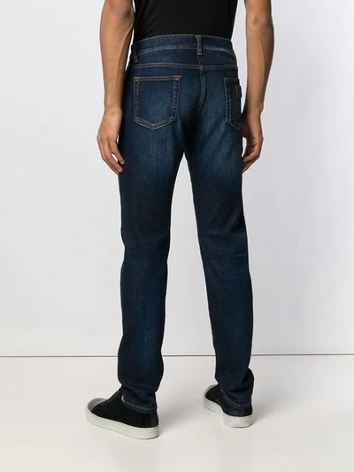 Shop Dolce & Gabbana Straight-leg Jeans In Blue