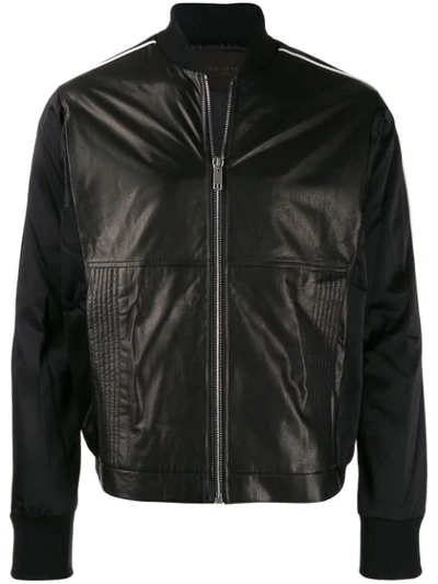 Shop Givenchy Embossed Logo Jacket In Brown