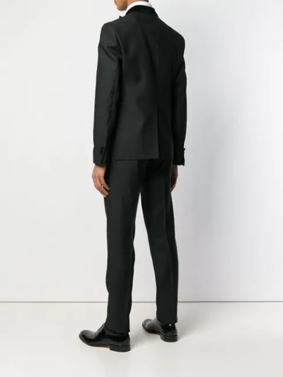 Shop Dsquared2 Classic Tuxedo Suit In Black