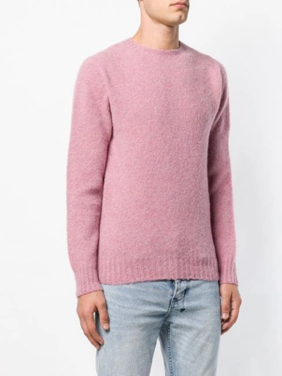 Shop Howlin' Crew Neck Sweater - Pink