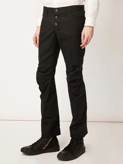 Tailored Skinny Trousers In Black
