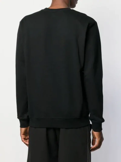 Shop Mcq By Alexander Mcqueen Monster Motif Sweatshirt In Black