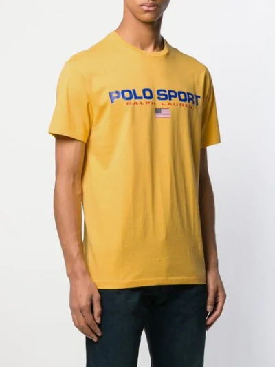 POLO RALPH LAUREN POLO SPORT T-SHIRT - 黄色