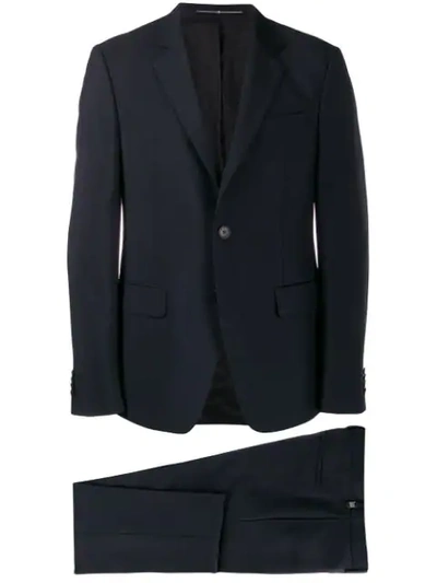 Shop Givenchy Classic Two-piece Suit In Blue