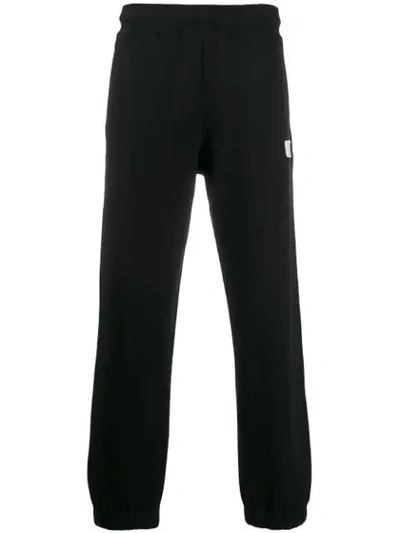 GIVENCHY STRAIGHT-LEG TRACK PANTS - 黑色