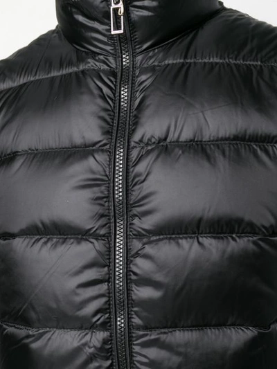 Shop Paoloni Quilted Gilet In Black