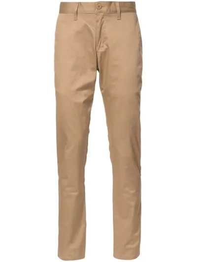 Shop Naked And Famous Classic Chinos In Neutrals