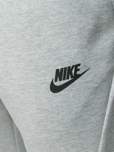 Shop Nike Tech Fleece Track Trousers In Grey