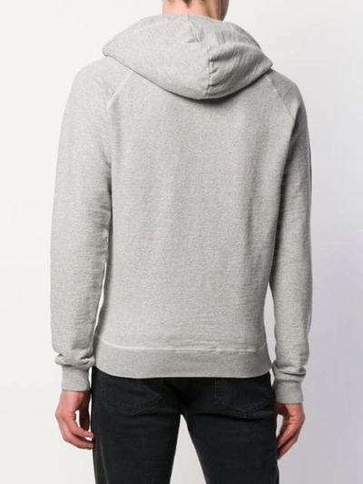 Shop Dsquared2 Xxl Phys Ed '64 Printed Hoodie In Grey