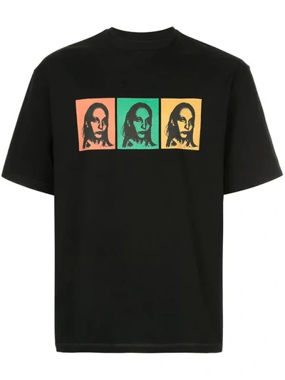 Shop Christian Dada Graphic Print T-shirt - Schwarz In Black