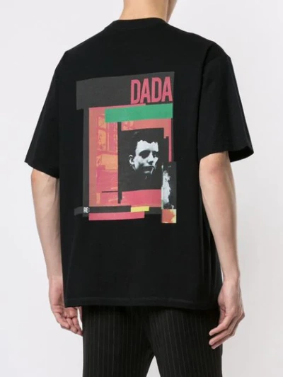 Shop Christian Dada Graphic Print T-shirt - Schwarz In Black