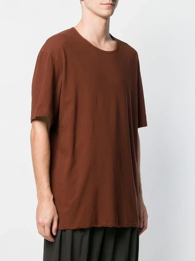 Shop Attachment Oversized T-shirt - Brown