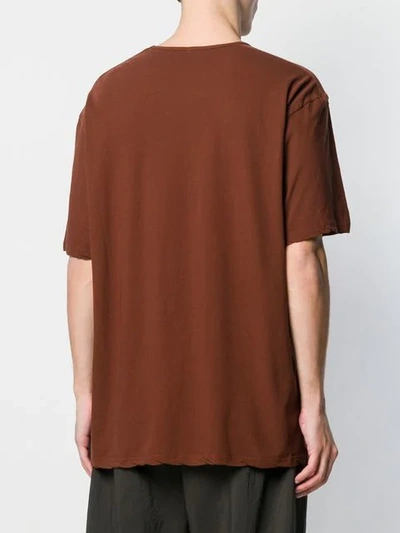 Shop Attachment Oversized T-shirt - Brown