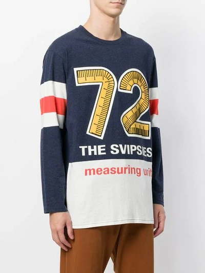 Shop Henrik Vibskov 72 Measuring Sweatshirt In Blue