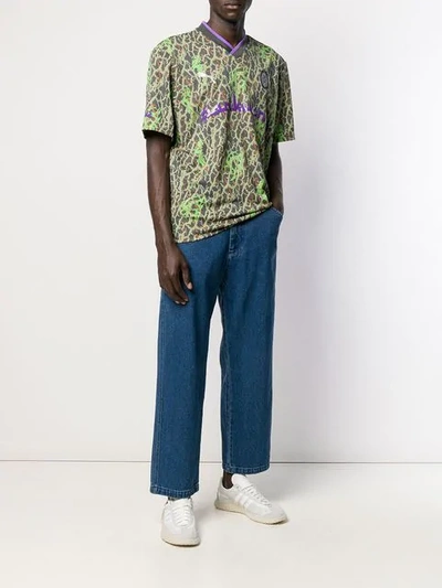 Puma Multicolor Sankuanz Cotton T-shirt In Green