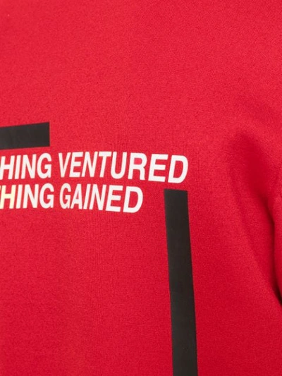 Shop Blackbarrett Graphic Print Sweatshirt In Red