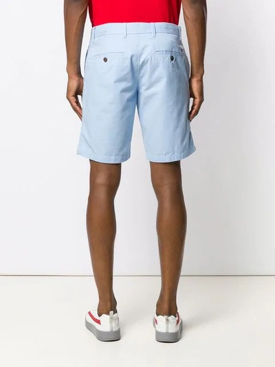 Shop Tommy Hilfiger Klassische Chino-shorts In Blue