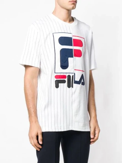 Shop Fila Front Printed T-short In White