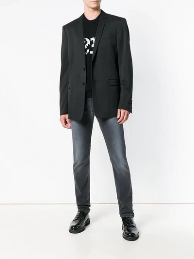 Shop Diesel J-noize Blazer In Black