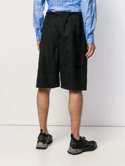 Shop Comme Des Garçons Homme Deux Chino Shorts In Black