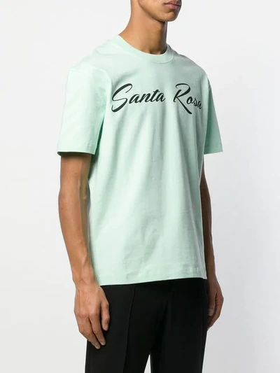 Shop Mcq By Alexander Mcqueen Dropped Shoulder Tee In Green