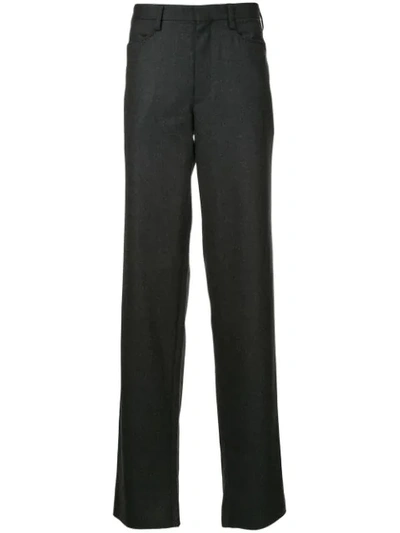 Shop Kolor Tailored Fitted Trousers - Grey