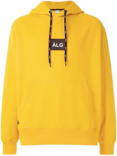 Shop Àlg Canguru Box Sweatshirt - Yellow