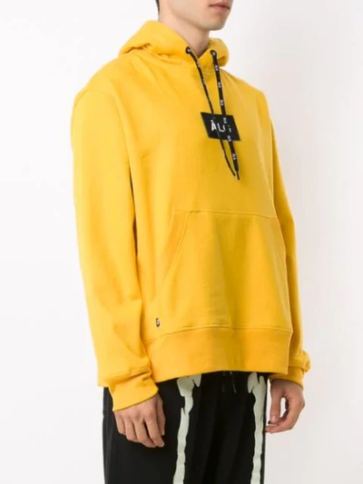Shop Àlg Canguru Box Sweatshirt - Yellow