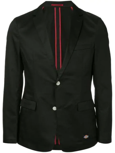 Shop Loveless X Dickies Plain Blazer In Black