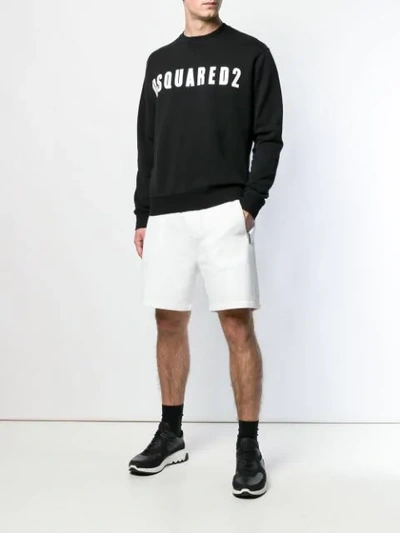 Shop Dsquared2 Jogginghose Mit Stretchanteil In White