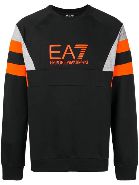 armani orange hoodie