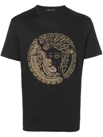 Shop Versace T-shirt Mit Medusa In A008