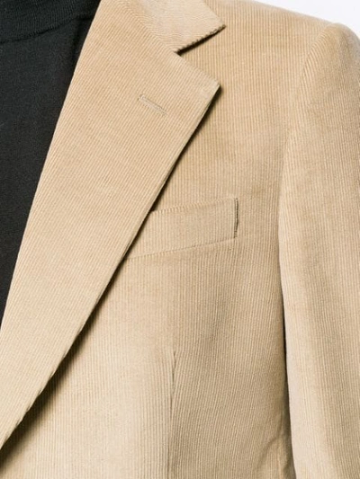 Shop Maison Margiela Corduroy Two-piece Suit In Neutrals