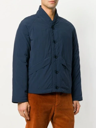 Shop Ymc You Must Create Padded Jacket In Blue