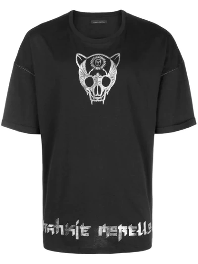 Shop Frankie Morello Lisa T-shirt - Black