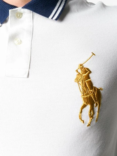 Shop Polo Ralph Lauren Crest In White