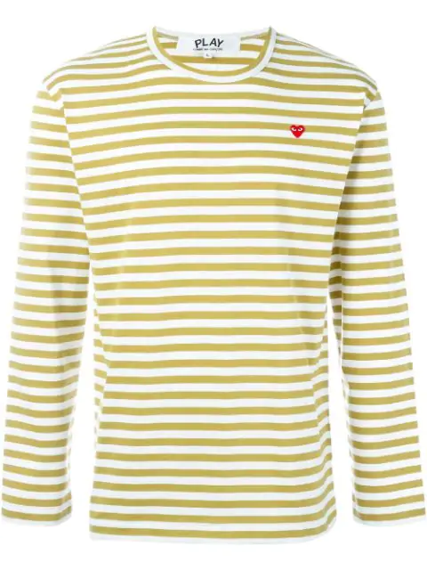 comme des garcons yellow heart