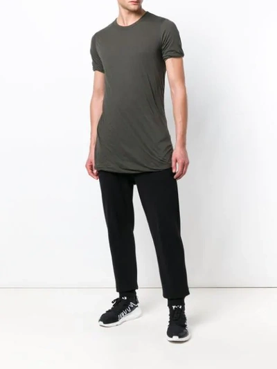 Shop Rick Owens Level T-shirt - Green