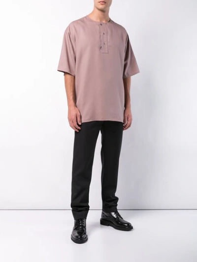 LEMAIRE SHORTSLEEVED SHIRT - 中性色