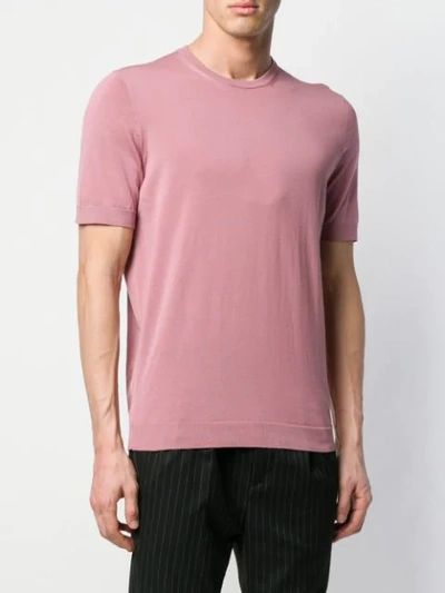 DRUMOHR BASIC T-SHIRT - 粉色