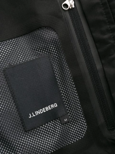 Shop J. Lindeberg J.lindeberg Storm Tech 3l Coat - Black