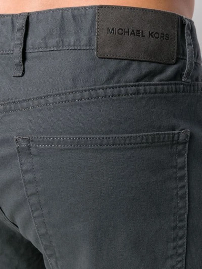 Shop Michael Kors Slim-fit Jeans In Grey