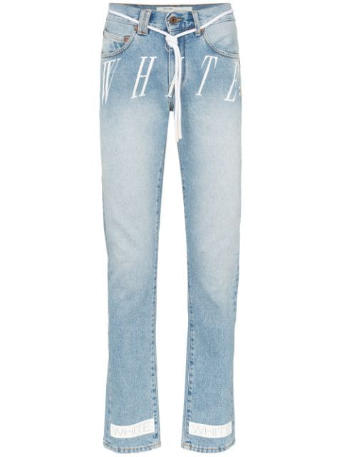 off white brand jeans
