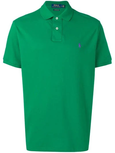 Shop Polo Ralph Lauren Classic Polo Shirt In Green