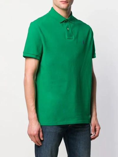 Shop Polo Ralph Lauren Classic Polo Shirt In Green